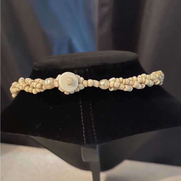 Vintage Freshwater Pearl & Beaded Necklace - Picture 3 of 4